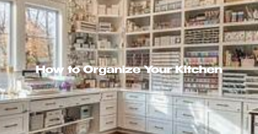 How to Organize Your Kitchen