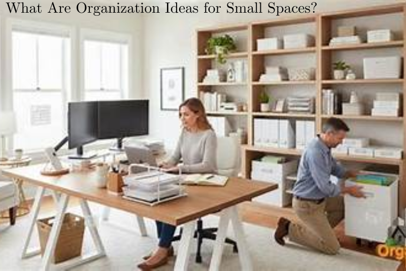 What Are Organization Ideas for Small Spaces